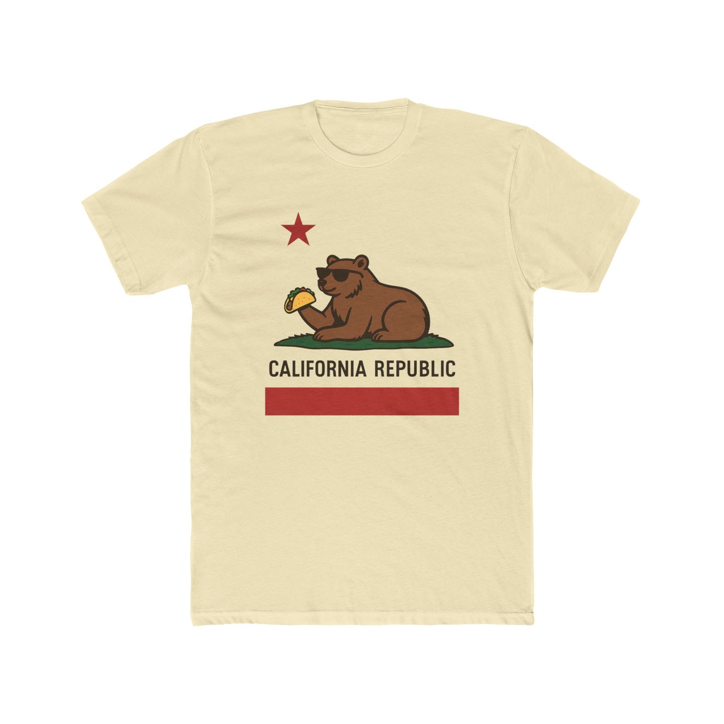 California Taco Lover Unisex Tee, Cotton Crew Shirt, Taco Tuesday Gift, Foodie T-Shirt, Mexican Cuisine Top