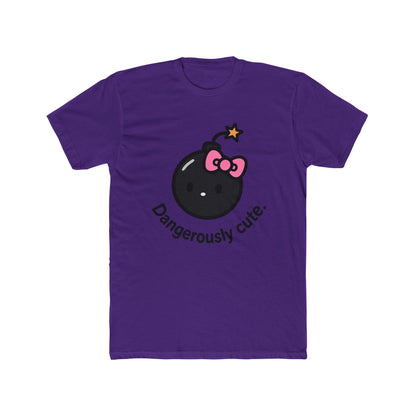 Women's Adorably Edgy Tee, Casual Wear, Gift for Friends, Fun Graphic Shirt, Cute Tee, Dangerously Cute.