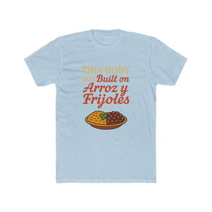 Funny Spanglish Humorous Food Lover Unisex Tee, Cotton Shirt, Gift for Foodies, Casual Wear, T-Shirt with Funny Quote