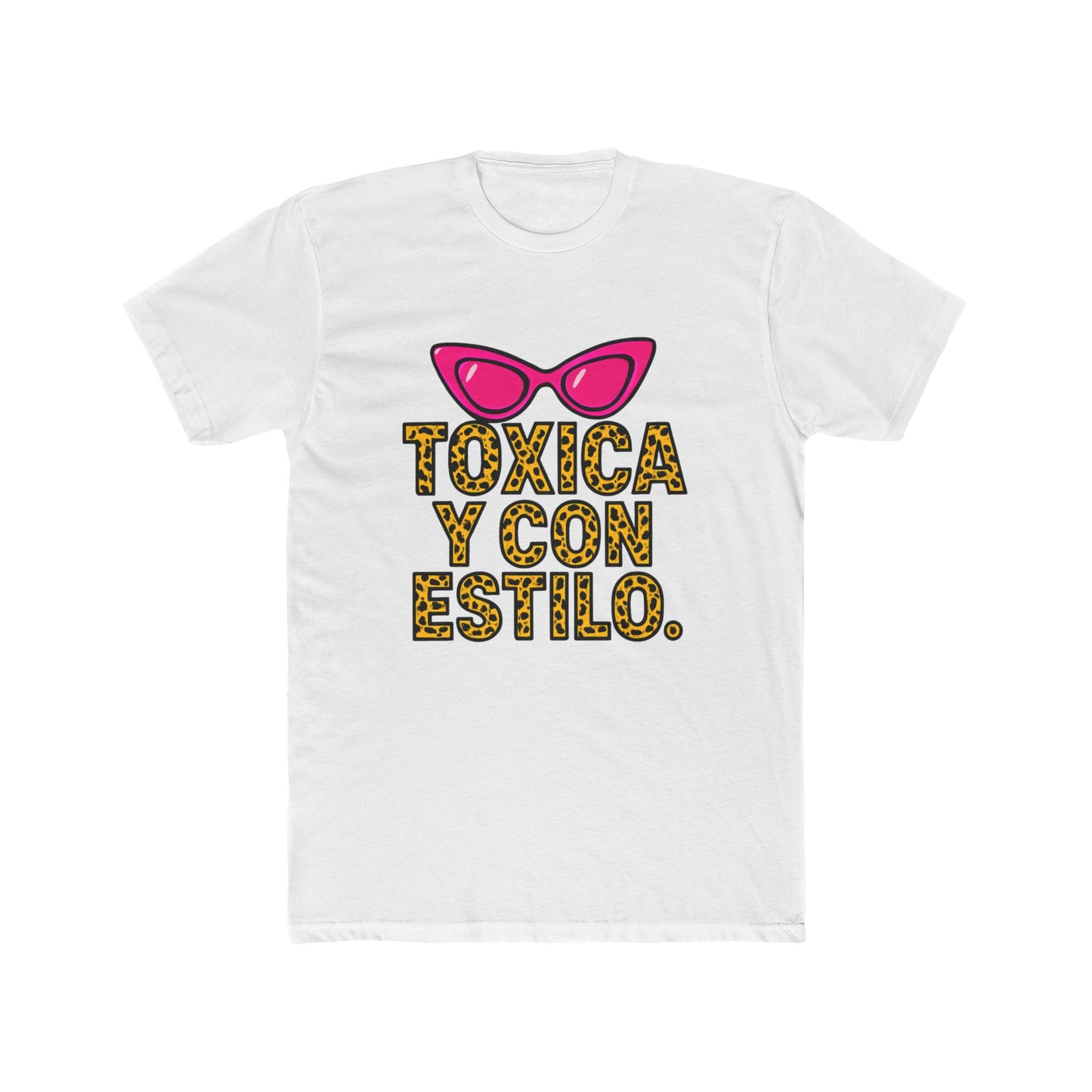 Funny Spanish Women's Toxic Style Tee, Fun Cotton Crew Shirt, Casual Wear, Gift for Friends, Birthdays, Summer Fashion, Cool Quotes Tee