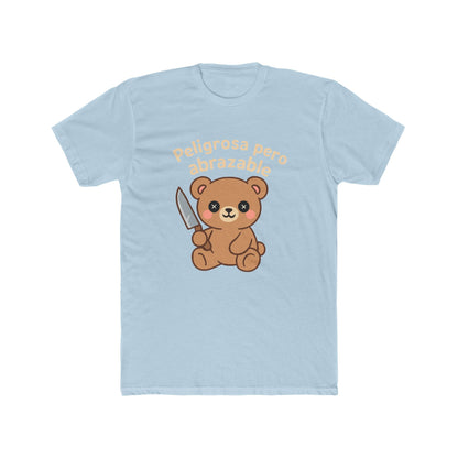 Funny Spanish Women's Cute Cartoon Bear T-Shirt, Funny Tee for Animal Lovers, Perfect Gift for Birthdays, Grads, and Holidays