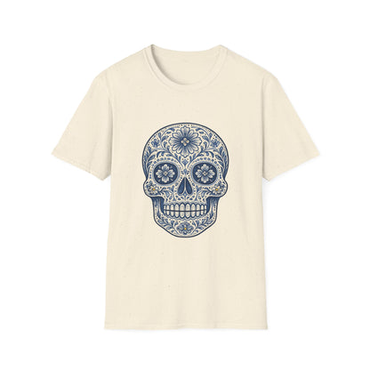 Unisex Skull Tee — Day of the Dead Calavera Graphic T-Shirt