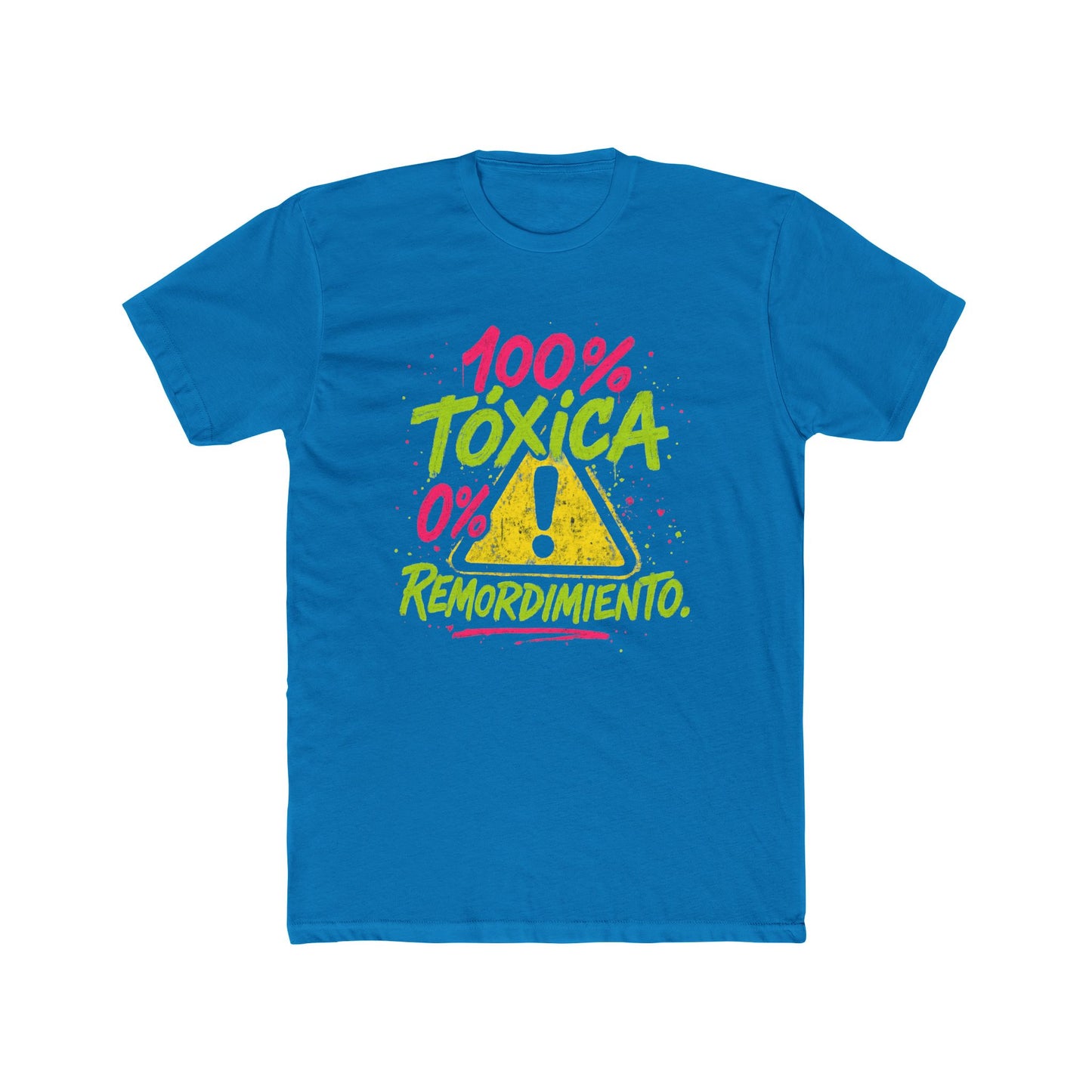 Funny Women's Spanish 100% Tóxica  Cotton Crew Tee, Funny Quote T-Shirt, Gift for Friends, Casual Wear, Birthday, Self-Expression