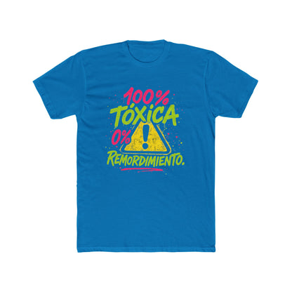 Funny Women's Spanish 100% Tóxica  Cotton Crew Tee, Funny Quote T-Shirt, Gift for Friends, Casual Wear, Birthday, Self-Expression