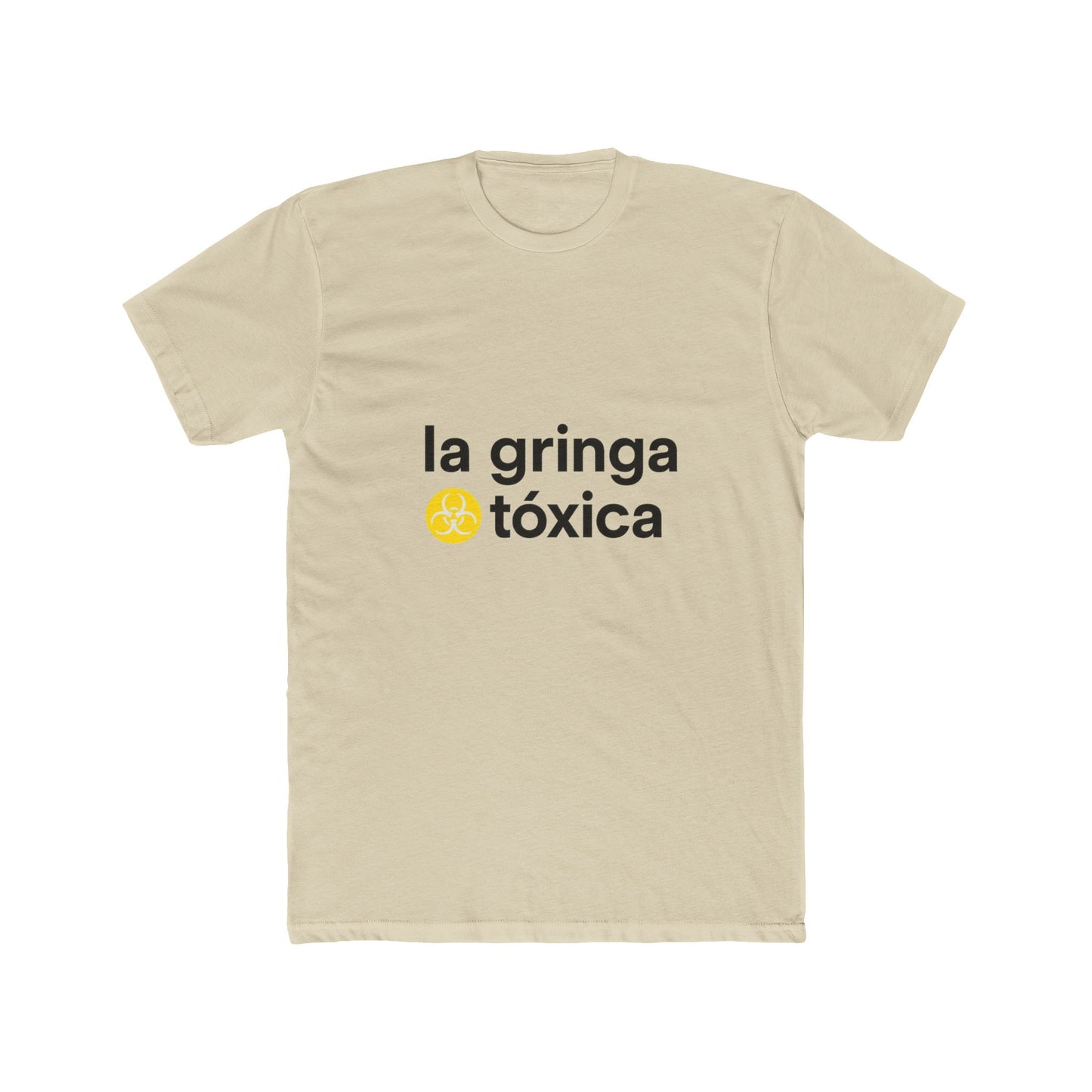 Funny Spanish Women Cotton Crew Tee - 'la gringa tóxica' T-Shirt, Casual Wear, Gifts for Friends, Summer Fashion, Everyday Humor