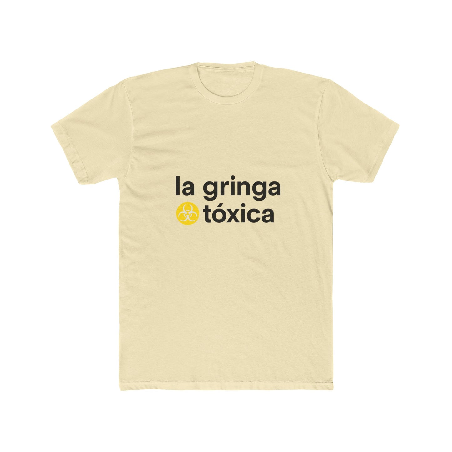 Funny Spanish Women Cotton Crew Tee - 'la gringa tóxica' T-Shirt, Casual Wear, Gifts for Friends, Summer Fashion, Everyday Humor