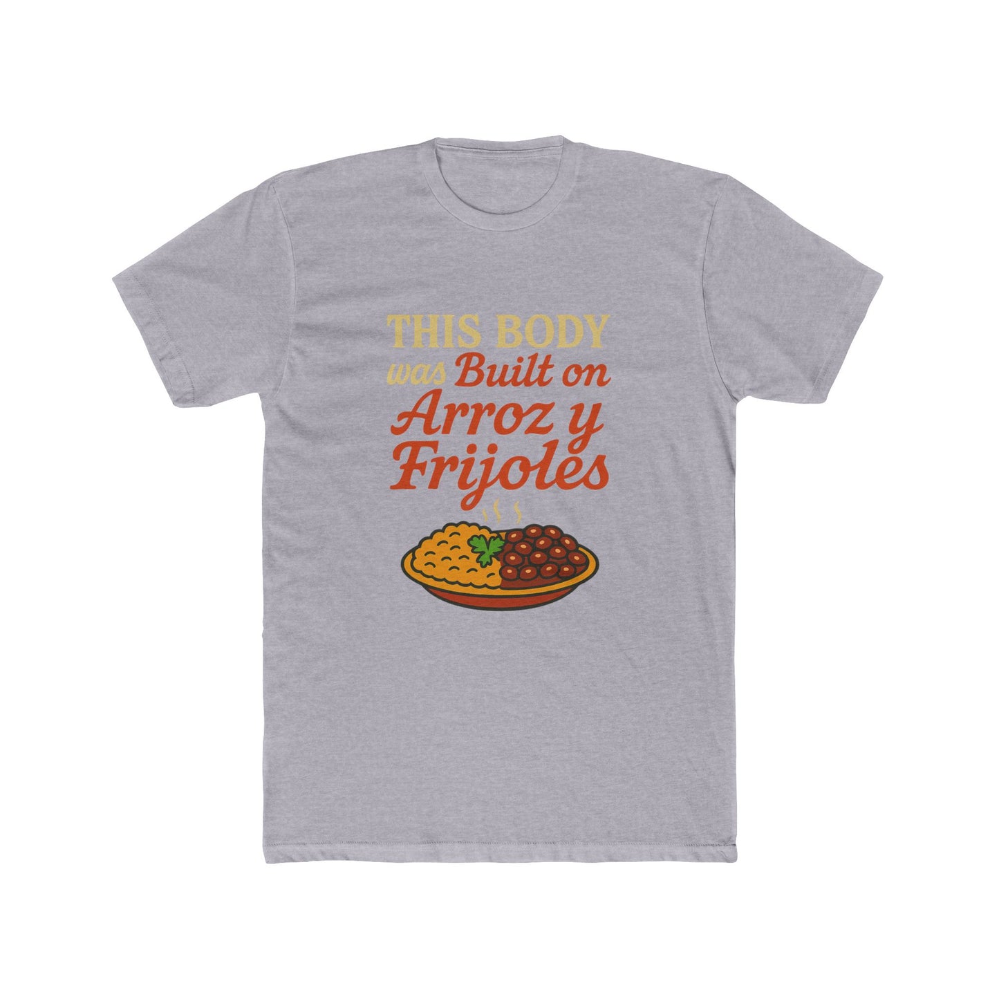 Funny Spanglish Humorous Food Lover Unisex Tee, Cotton Shirt, Gift for Foodies, Casual Wear, T-Shirt with Funny Quote