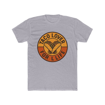 Taco Lover Unisex Cotton Crew Tee - Fun Foodie Shirt, Gift for Taco Enthusiasts, Casual Wear, Taco Tuesday Style, Summer Outing