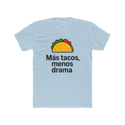Funny Spanish Taco Quote Tee, Unisex Crew Neck T-Shirt, Casual Wear, Gift for Taco Lovers, Party, Foodie Humor