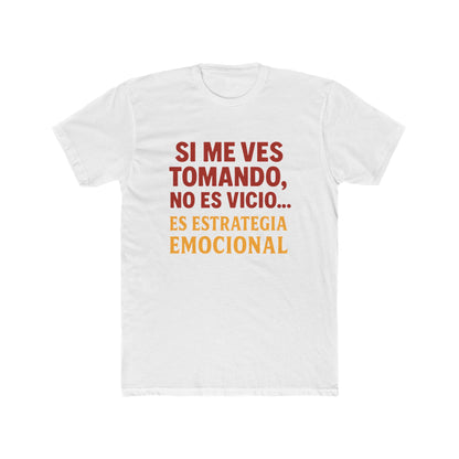 Funny Emotional Drinking Quote Unisex Tee, Tshirt, Shirt, Top - Gift for Him or Her, Humorous Drinking Design, Alcohol Lover Gift