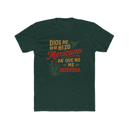 Funny Spanish Mexican Heritage Tee, Fun T-Shirt for Celebrations, Casual Wear, Gifts, Cultural Events