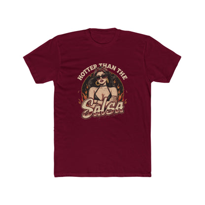 "Hotter Than the Salsa" Chicana Retro Pin-Up Graphic Tee
