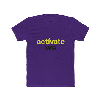 Funny Spanish Unisex Crew Tee, Casual Shirt, Everyday Wear, Motivational Clothing, Trendy Outfit, Activate Yourself.