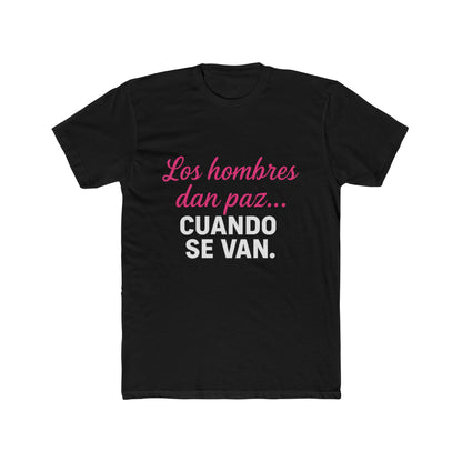Funny Women quote Cotton Crew Tee with Inspirational Quote - Perfect for Casual Wear!