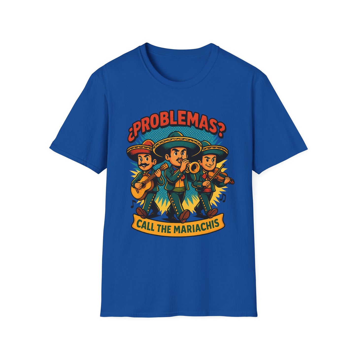 Funny Mariachi T-Shirt | Casual Tees for Music Lovers, Gifts for Birthdays, Cinco de Mayo, Party Wear, Humor Shirts