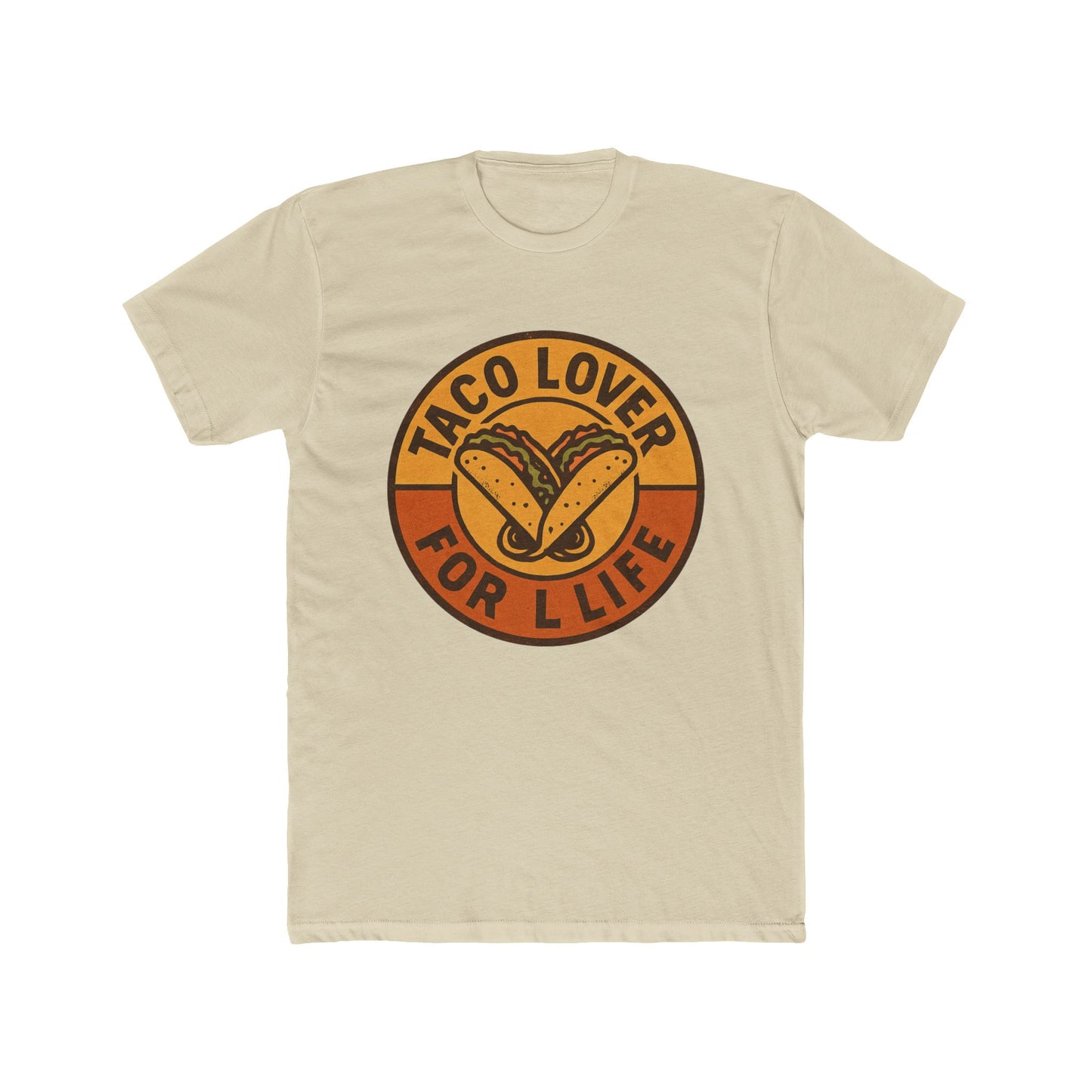 Taco Lover Unisex Cotton Crew Tee - Fun Foodie Shirt, Gift for Taco Enthusiasts, Casual Wear, Taco Tuesday Style, Summer Outing