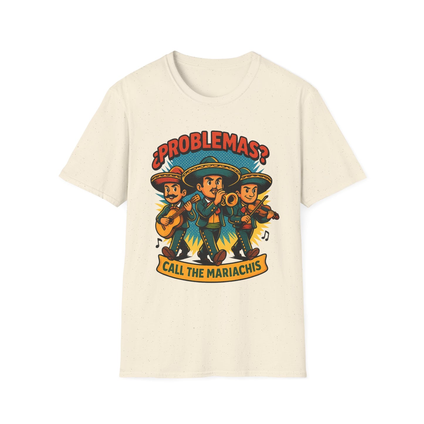 Funny Mariachi T-Shirt | Casual Tees for Music Lovers, Gifts for Birthdays, Cinco de Mayo, Party Wear, Humor Shirts