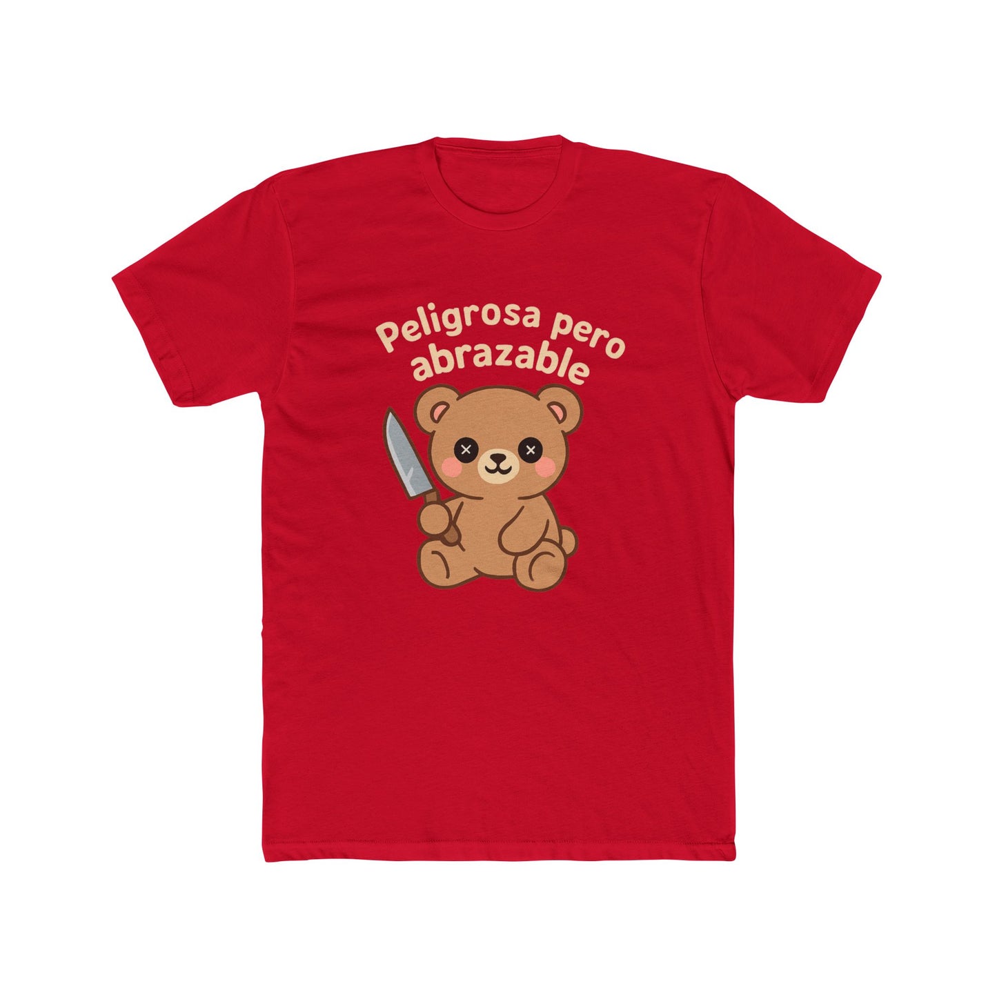 Funny Spanish Women's Cute Cartoon Bear T-Shirt, Funny Tee for Animal Lovers, Perfect Gift for Birthdays, Grads, and Holidays