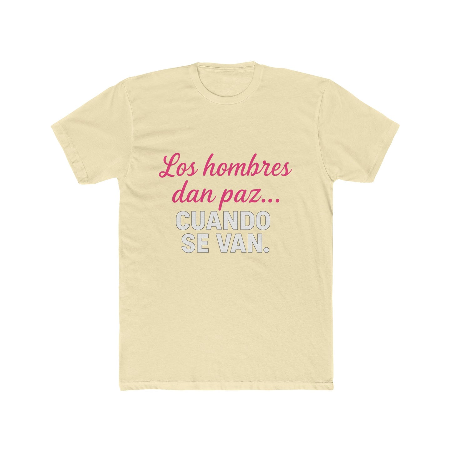 Funny Women quote Cotton Crew Tee with Inspirational Quote - Perfect for Casual Wear!