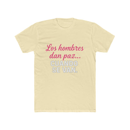 Funny Women quote Cotton Crew Tee with Inspirational Quote - Perfect for Casual Wear!