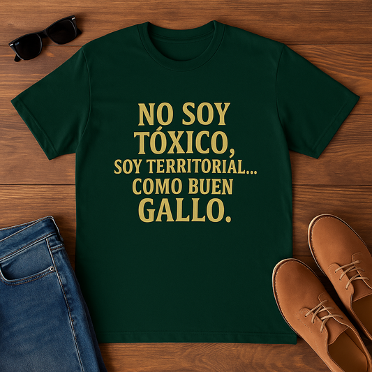 Funny Toxic Quote Unisex Tee, Men's Graphic T-Shirt, Sarcastic Cotton Shirt, Humorous Statement Top, Gift for Him