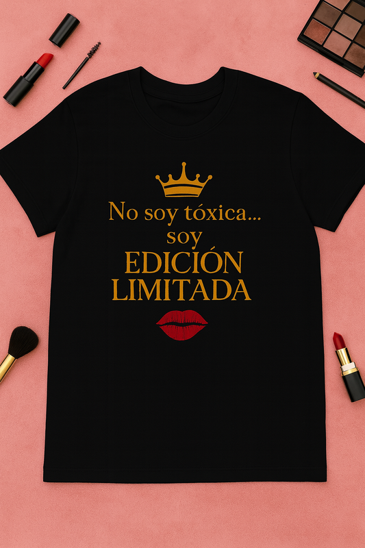 Funny Spanish Women's Toxic Chic Limited Edition Tee, Funny T-Shirt, Casual Wear, Gift for Her, Birthday Outfit, Trendy Graphic Shirt