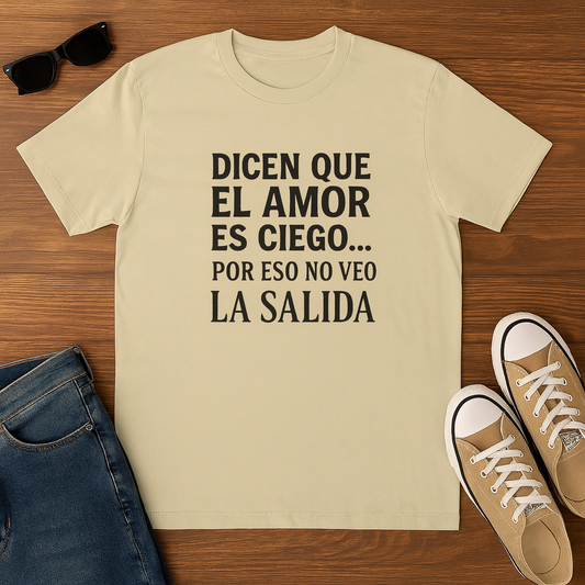 Funny Quotes Unisex Cotton Crew Tee, Perfect Gift for Couples, Love Humor T-Shirt, Casual Wear, Anniversary Gift, Valentine's Day