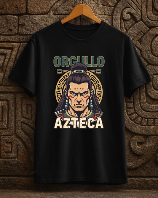 Proud Aztec Unisex T-Shirt, Graphic Tee for Cultural Celebrations, Casual Wear, Gifts, Summer Events, Heritage Pride