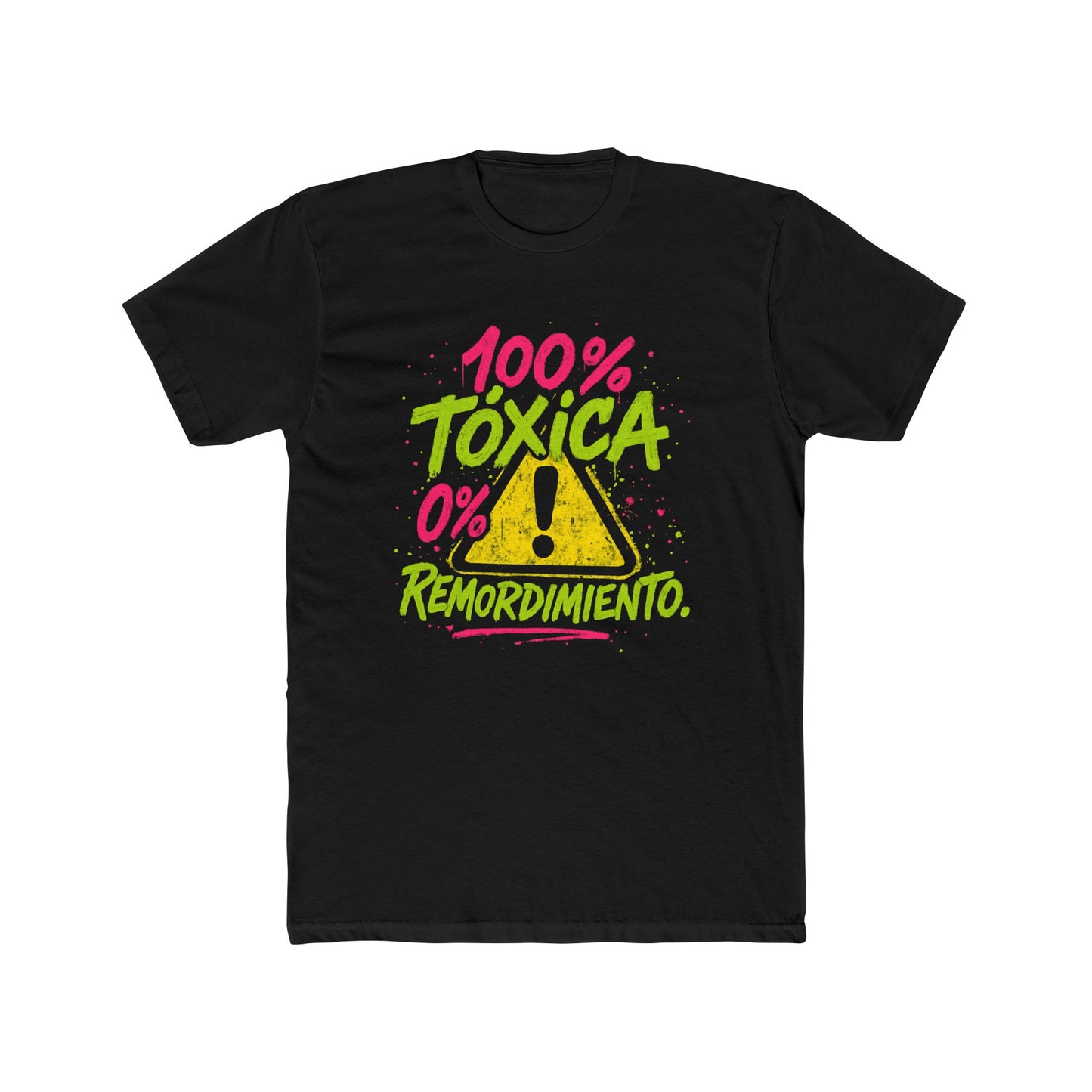 Funny Women's Spanish 100% Tóxica  Cotton Crew Tee, Funny Quote T-Shirt, Gift for Friends, Casual Wear, Birthday, Self-Expression