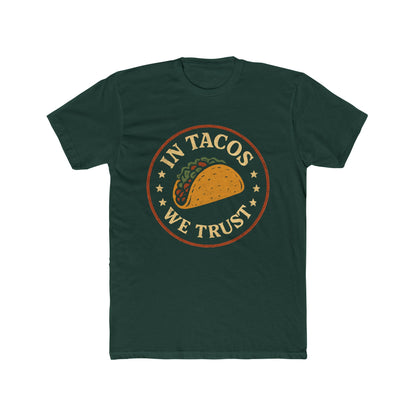 Funny Taco Lovers Tee - Unisex Cotton Crew Tee, Funny Taco Shirt, Casual Wear, Gift for Foodies, Party Attire, Taco Tuesday Clothing