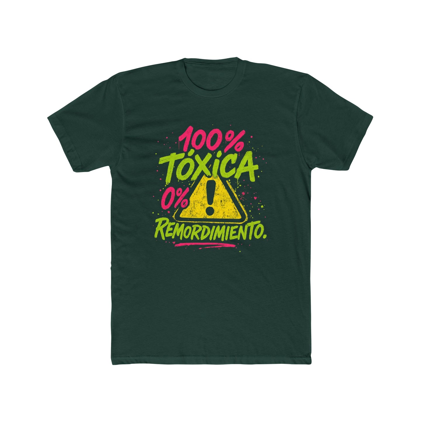 Funny Women's Spanish 100% Tóxica  Cotton Crew Tee, Funny Quote T-Shirt, Gift for Friends, Casual Wear, Birthday, Self-Expression