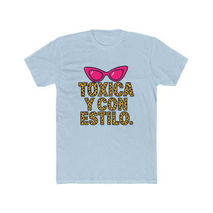 Funny Spanish Women's Toxic Style Tee, Fun Cotton Crew Shirt, Casual Wear, Gift for Friends, Birthdays, Summer Fashion, Cool Quotes Tee