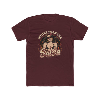 "Hotter Than the Salsa" Chicana Retro Pin-Up Graphic Tee