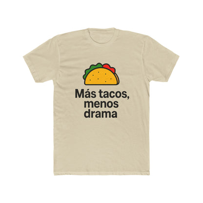 Funny Spanish Taco Quote Tee, Unisex Crew Neck T-Shirt, Casual Wear, Gift for Taco Lovers, Party, Foodie Humor