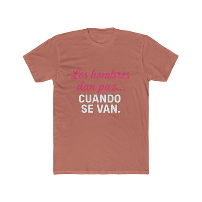 Funny Women quote Cotton Crew Tee with Inspirational Quote - Perfect for Casual Wear!