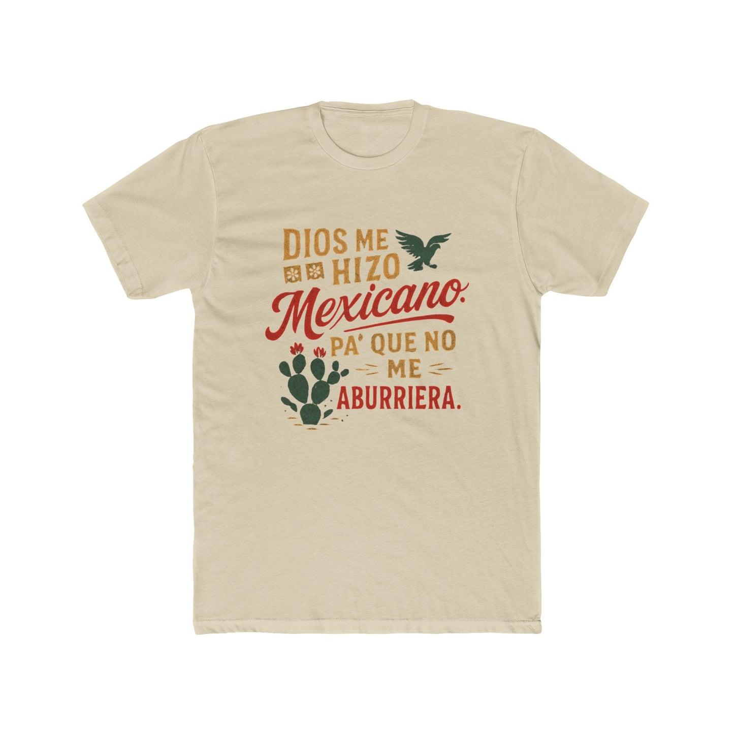 Funny Spanish Mexican Heritage Tee, Fun T-Shirt for Celebrations, Casual Wear, Gifts, Cultural Events