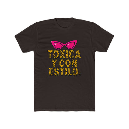 Funny Spanish Women's Toxic Style Tee, Fun Cotton Crew Shirt, Casual Wear, Gift for Friends, Birthdays, Summer Fashion, Cool Quotes Tee