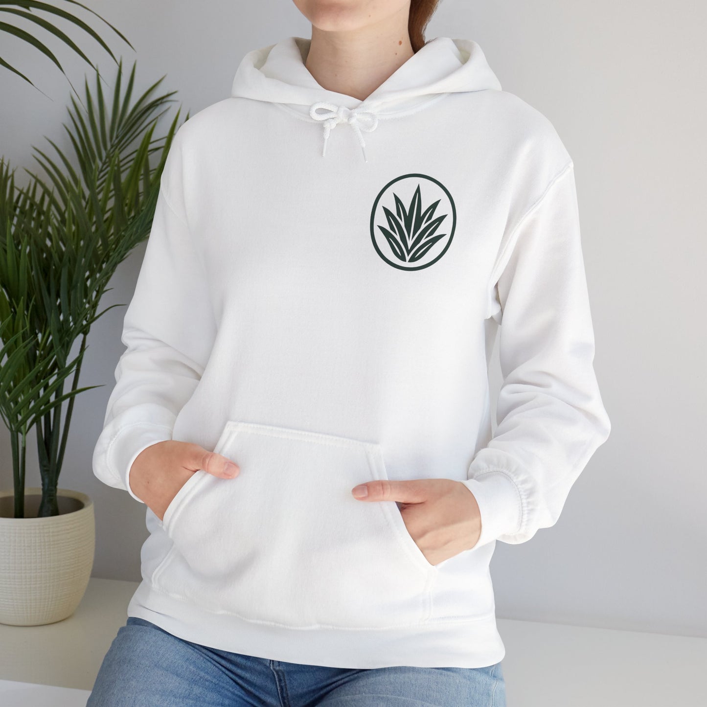 Agave Hoodie, Desert Cactus Sweatshirt, Nature Lover Jumper, Botanical Plant Hoody, Succulent Graphic Pullover, Plant Lady Gift