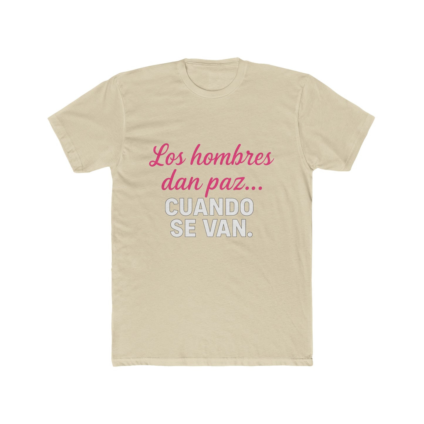 Funny Women quote Cotton Crew Tee with Inspirational Quote - Perfect for Casual Wear!