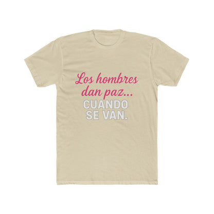 Funny Women quote Cotton Crew Tee with Inspirational Quote - Perfect for Casual Wear!