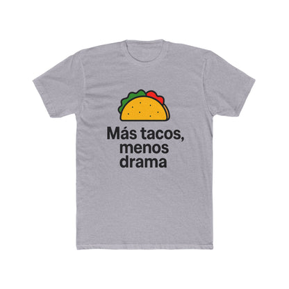 Funny Spanish Taco Quote Tee, Unisex Crew Neck T-Shirt, Casual Wear, Gift for Taco Lovers, Party, Foodie Humor
