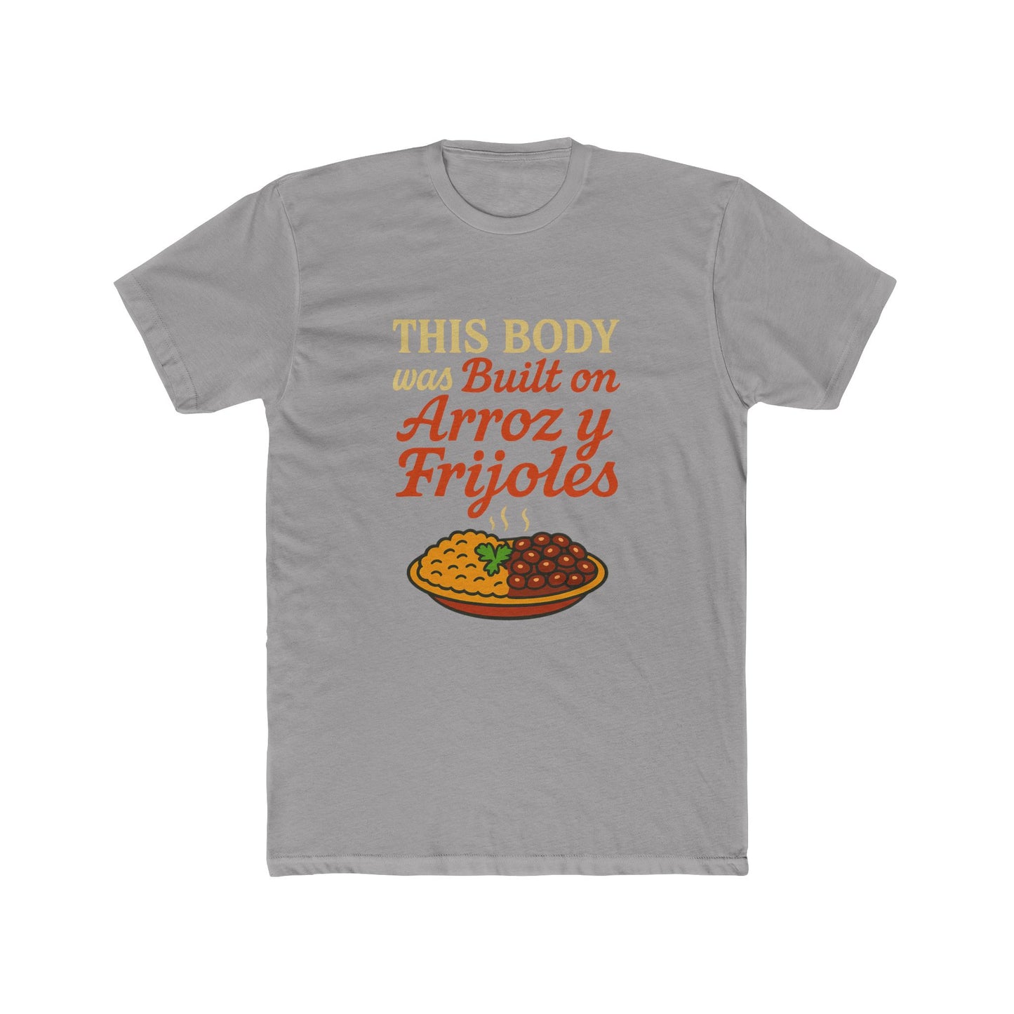 Funny Spanglish Humorous Food Lover Unisex Tee, Cotton Shirt, Gift for Foodies, Casual Wear, T-Shirt with Funny Quote